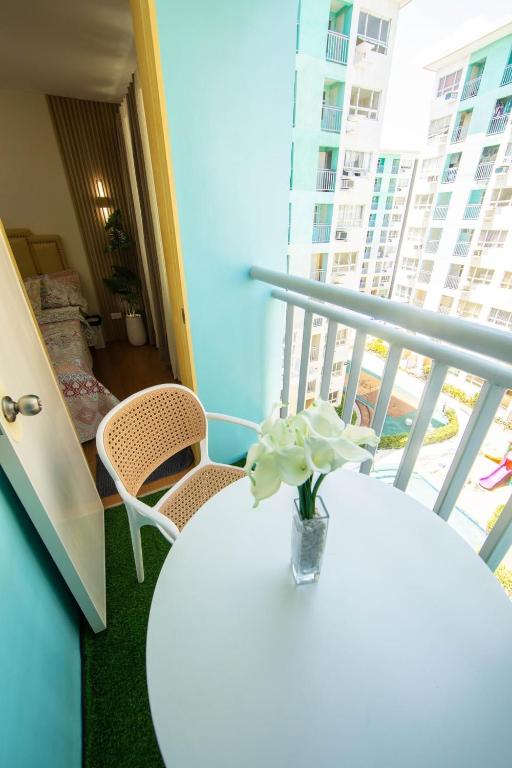 Balkón nebo terasa v ubytování Scarlet Suites Condominium