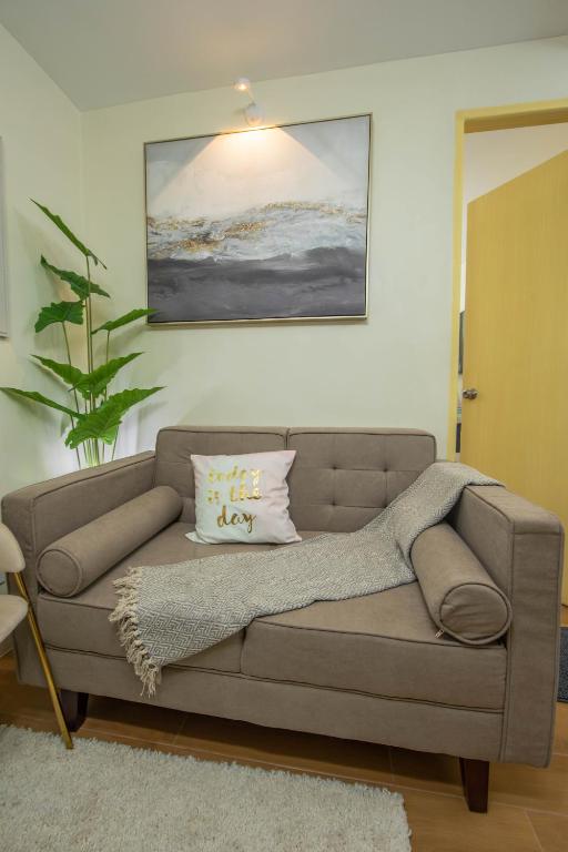 Posezení v ubytování Scarlet Suites Condominium
