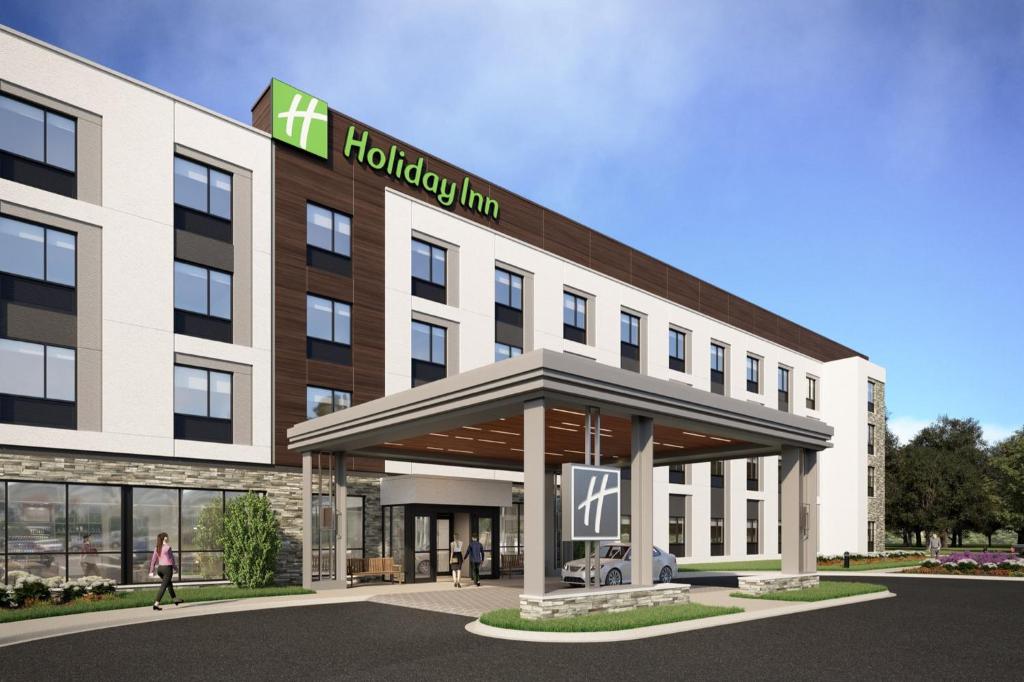 Holiday Inn Nashville Airport, an IHG Hotel في ناشفيل: فنان يقدم فندق مخطط لمستشفى