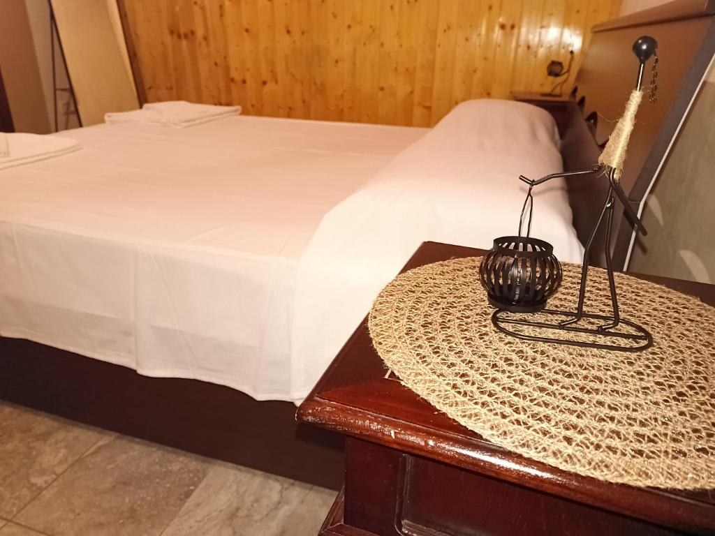 Postel nebo postele na pokoji v ubytování Fodor