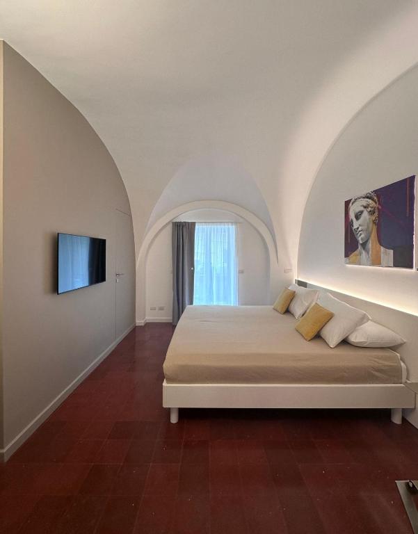 Postel nebo postele na pokoji v ubytování Ottanta5 Private Rooms