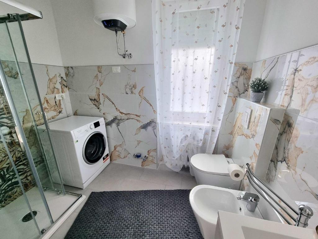 Kúpeľňa v ubytovaní Maison Martina 'Free Parking'