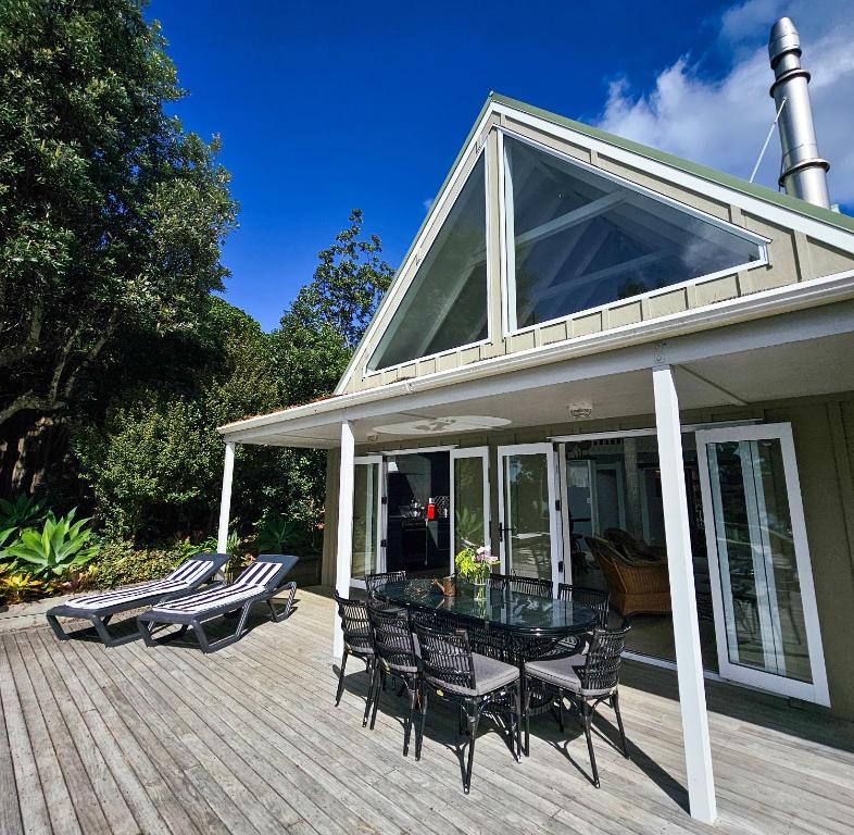 Zahrada ubytování Viewpoint - Stay Waiheke