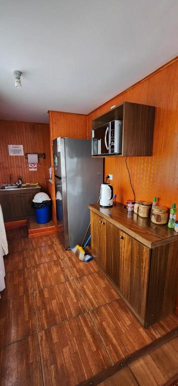 Kuchyň nebo kuchyňský kout v ubytování Hostal La nona