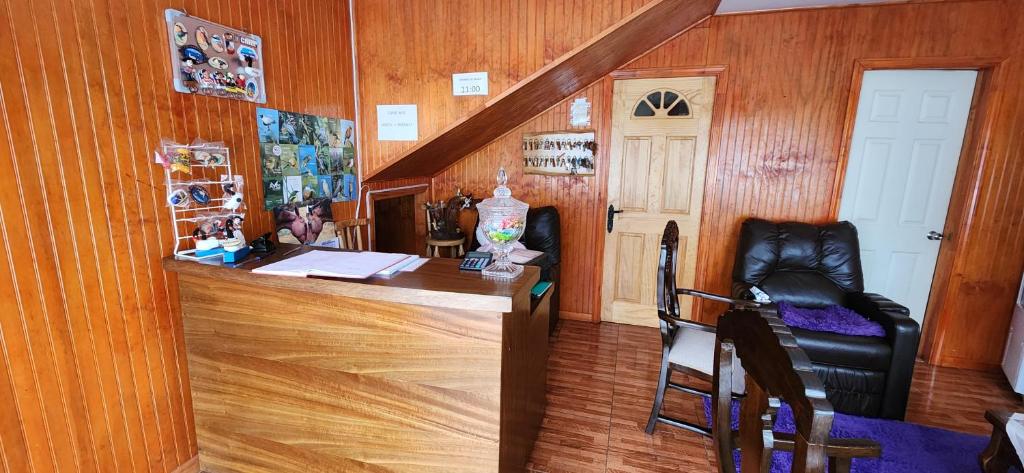 Posezení v ubytování Hostal La nona