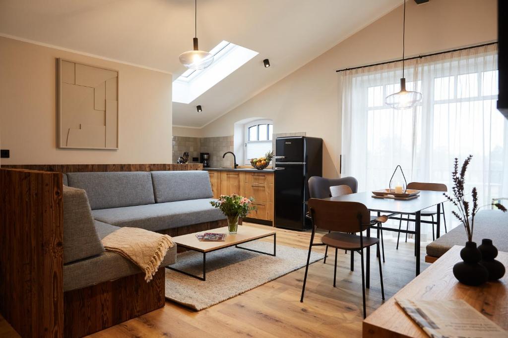 Et opholdsområde på Binnendiek Haus 2 Comfort-Apartment 10