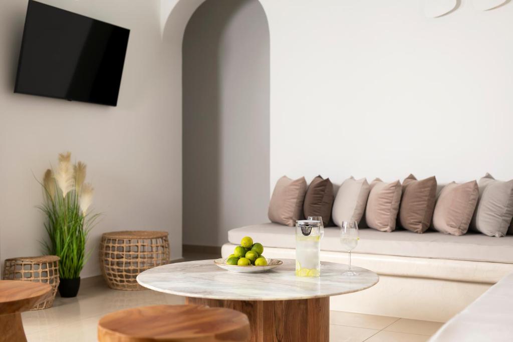 Posezení v ubytování Vinebranch Villa