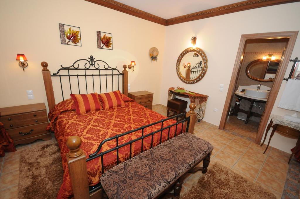 Postel nebo postele na pokoji v ubytování Margit Suites Hotel