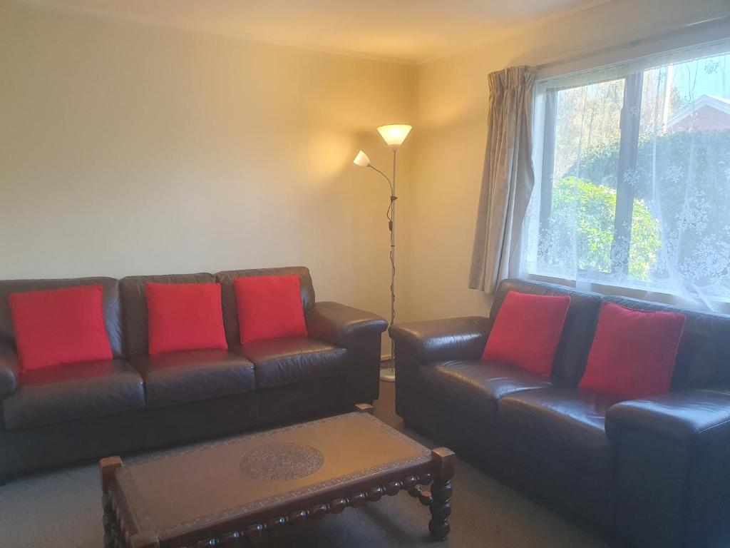 Posezení v ubytování Geraldine Motels