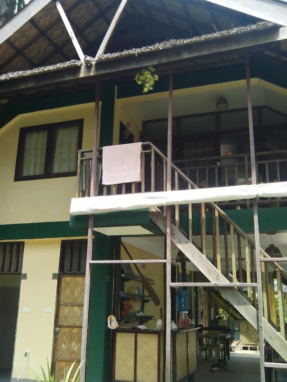 Balkón nebo terasa v ubytování Eddie`s Beach Resort Siargao