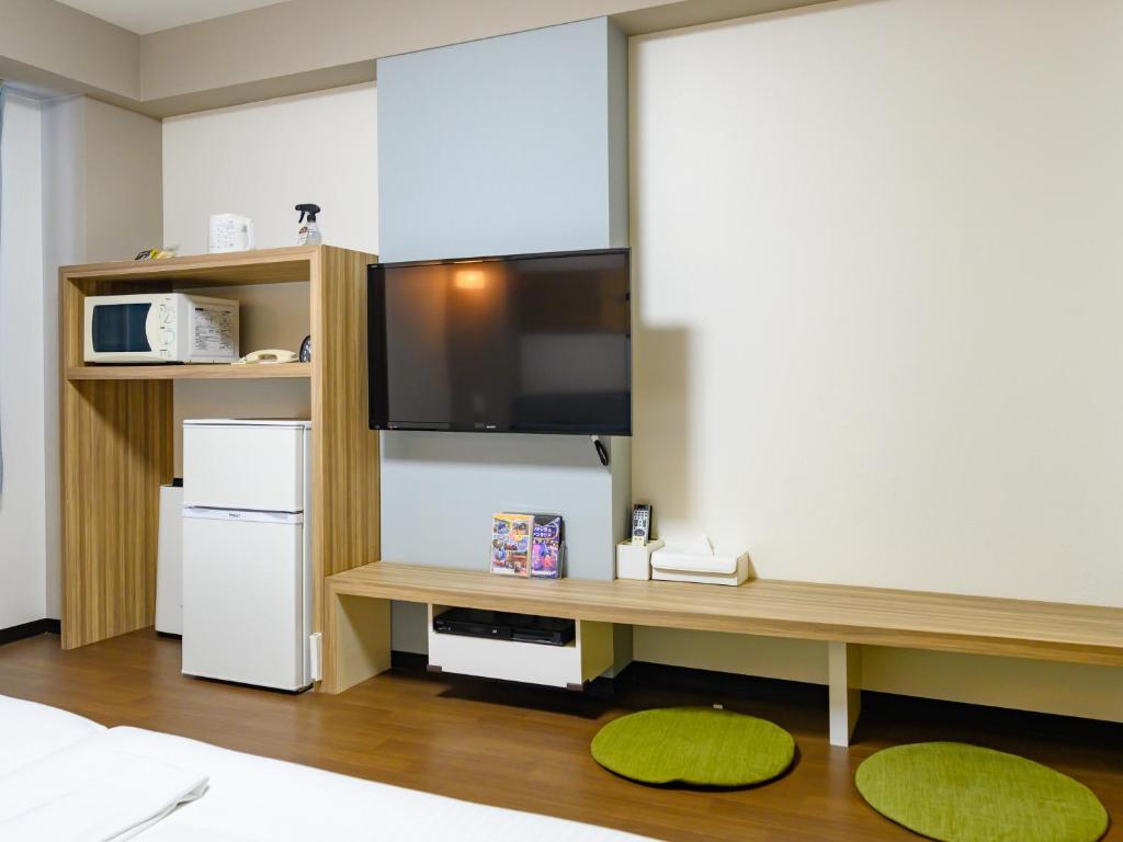Kuchyň nebo kuchyňský kout v ubytování Hotel Green Park Tsu