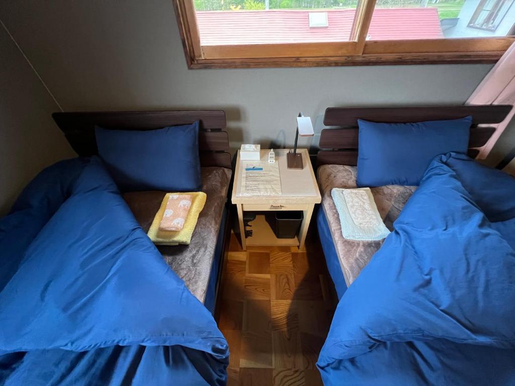 Posezení v ubytování Little Alaskan Guest House