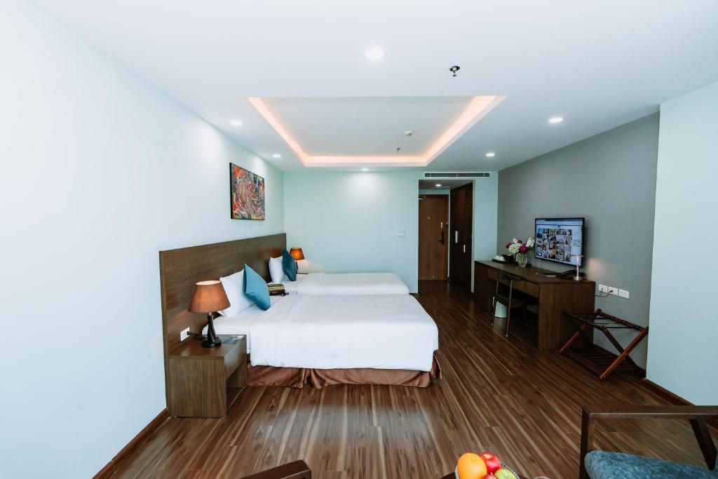 Phòng Giường Đôi/2 Giường Đơn Nhìn Ra Thành Phố