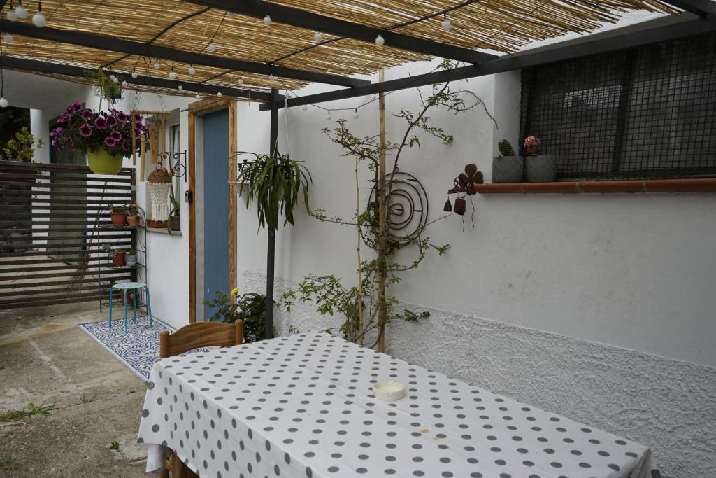 Balkón nebo terasa v ubytování PODERE Sant'Anna B&B -Bambù room