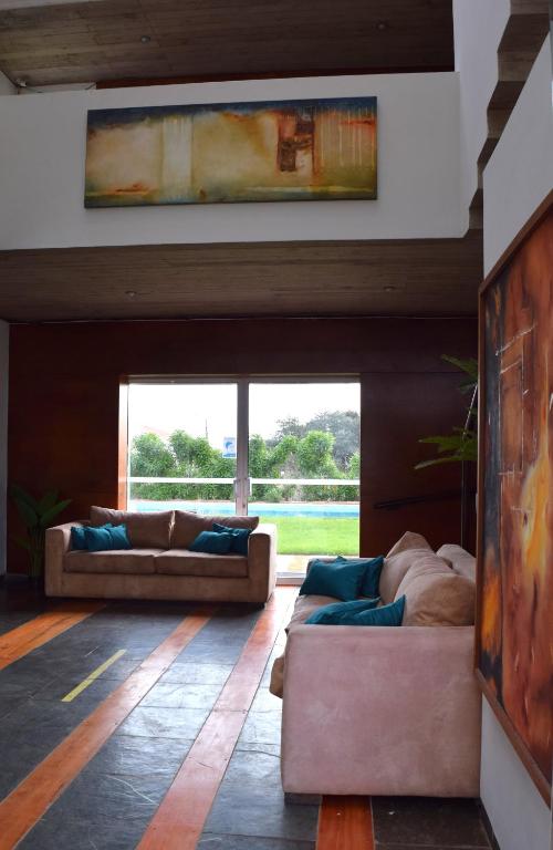Posezení v ubytování Hotel Green en Marbella