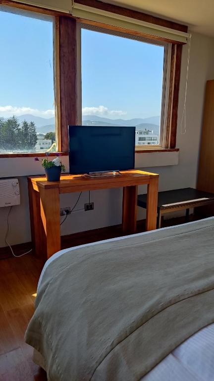 Postel nebo postele na pokoji v ubytování Hotel Green en Marbella