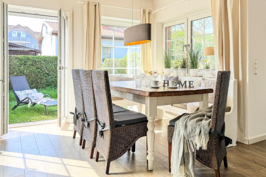 Χώρος καθιστικού στο Strandwild