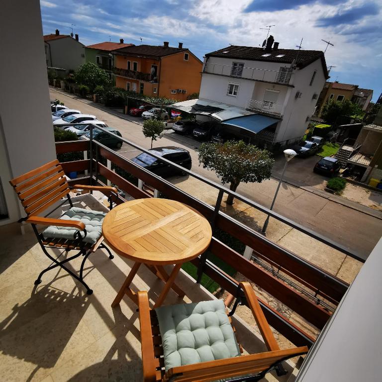 Balkón nebo terasa v ubytování CASA BLANCA