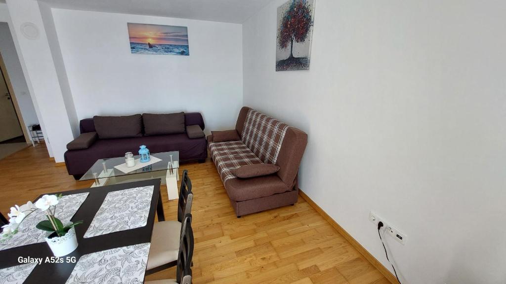 Posezení v ubytování Apartmani Relax