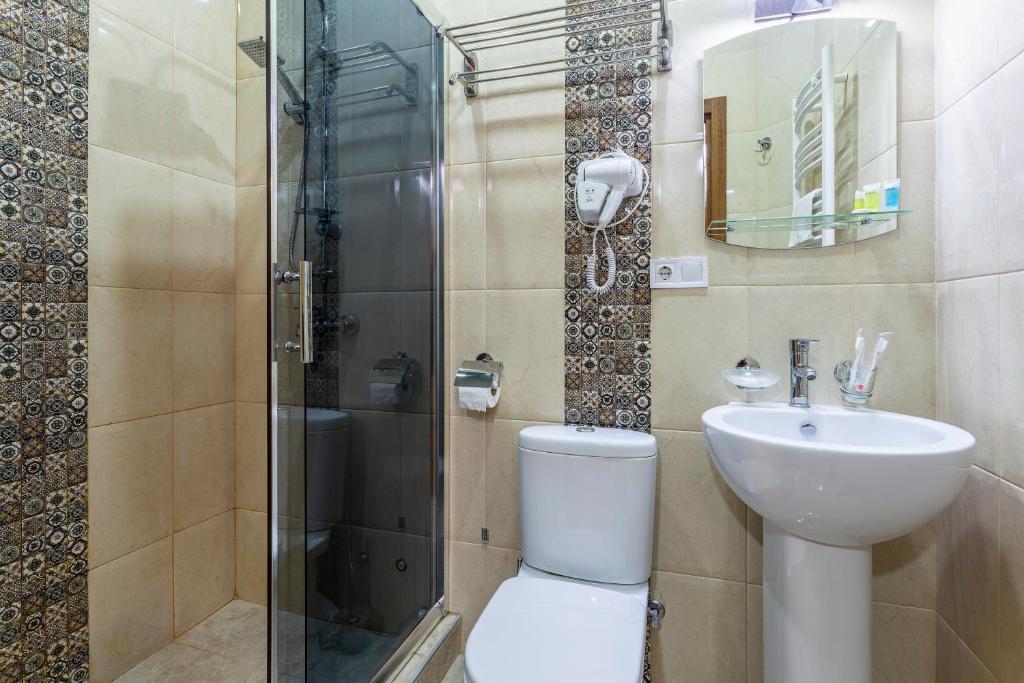 Koupelna v ubytování Hotel Middleton
