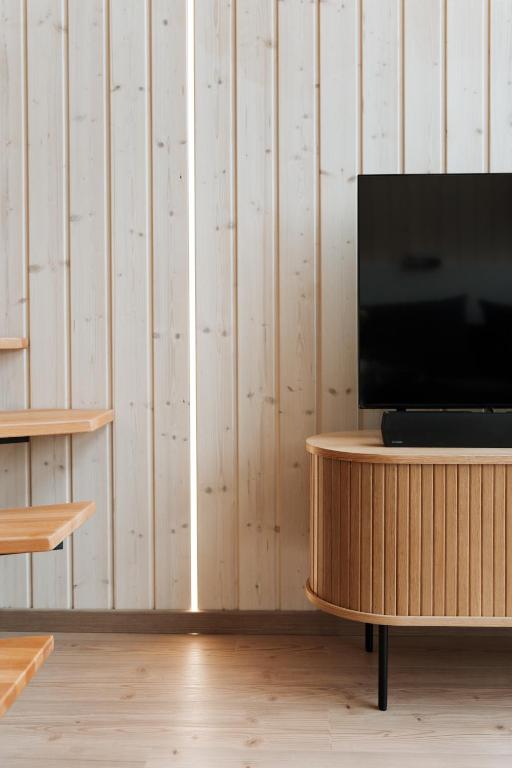 TV a/nebo společenská místnost v ubytování Békés Bucka Mátra