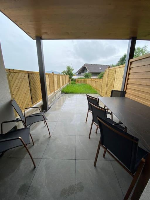Balkón nebo terasa v ubytování West shore Appartement