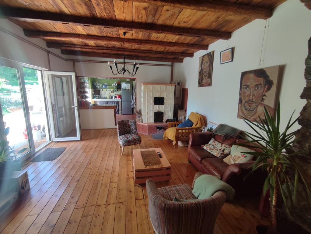 Posezení v ubytování Balkan Retreat
