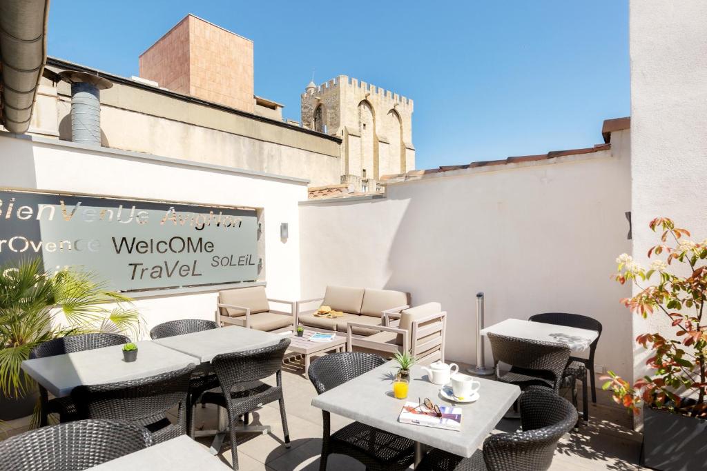 Restaurace v ubytování Kyriad Avignon - Palais des Papes