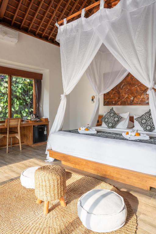 Moonterra Villa Sebatu - Double Room With Pool View