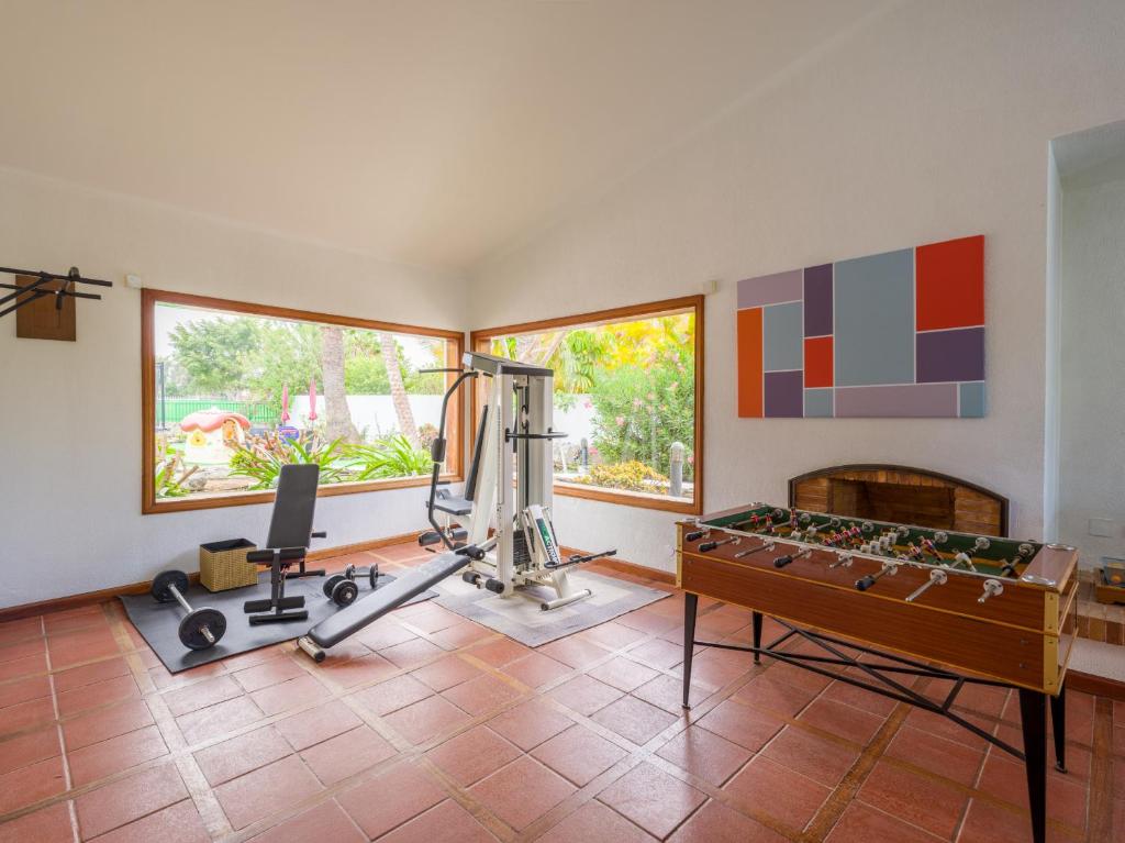 Centrum fitness w obiekcie CASA GRAN CANARIA - Gran Canaria Stays