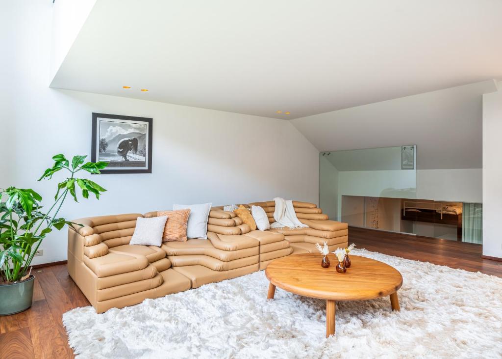 Posezení v ubytování Villa Picasso - Lux Living