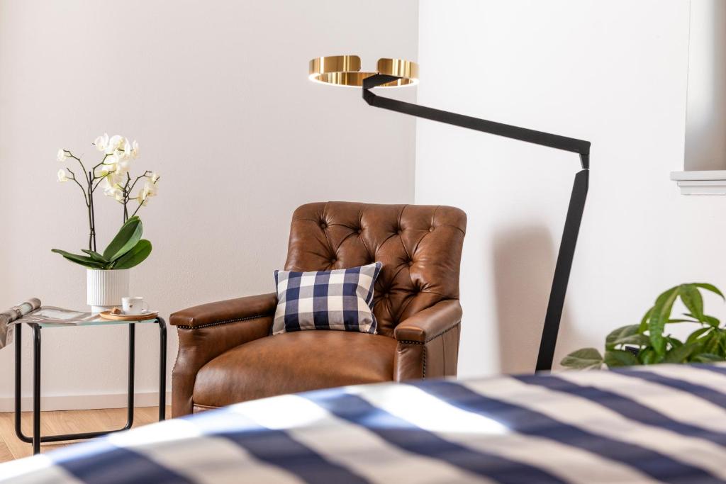 Posezení v ubytování Hästens Boutique Biohotel - chez Douverne