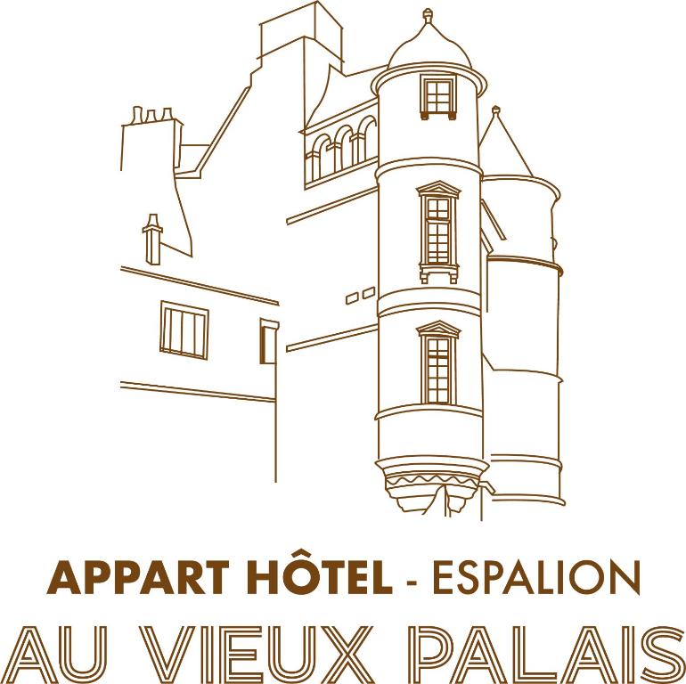 Certifikát, hodnocení, plakát nebo jiný dokument vystavený v ubytování Appart'Hôtel - Au Vieux Palais