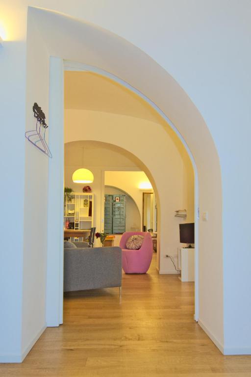 Posedenie v ubytovaní CasaBlanca Apartment