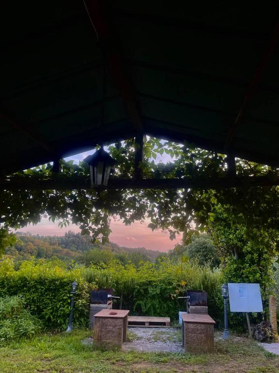 A garden outside Casa Verde Country House