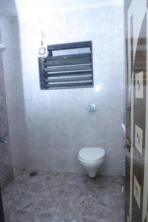 Koupelna v ubytování Hotel Sai Kohinoor