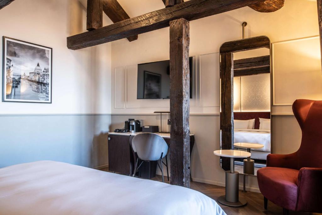 Voodi või voodid majutusasutuse Radisson Collection Hotel, Palazzo Nani Venice toas