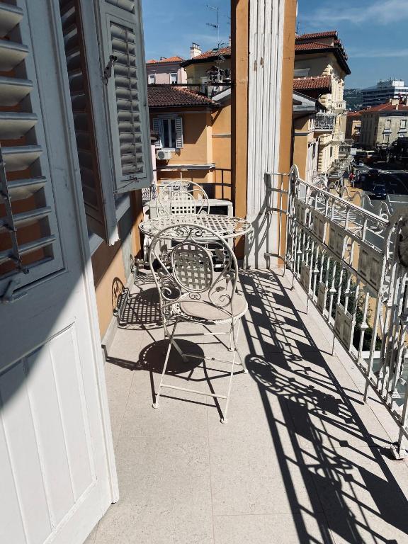 Balkon lub taras w obiekcie Apartment Abbazia