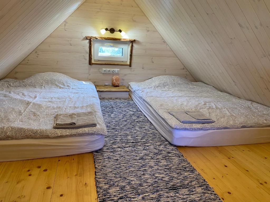 Postel nebo postele na pokoji v ubytování Reiu majake