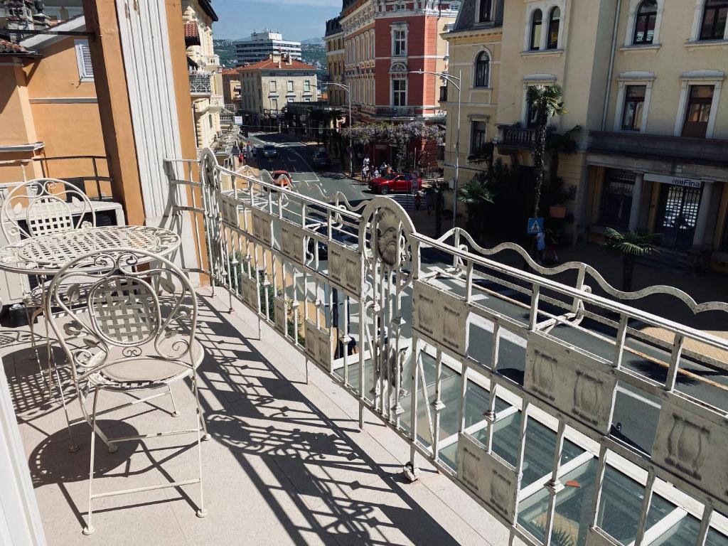 Budynek, w którym mieści się apartament