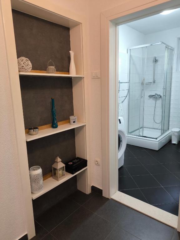 Kúpeľňa v ubytovaní Apartments Lavel