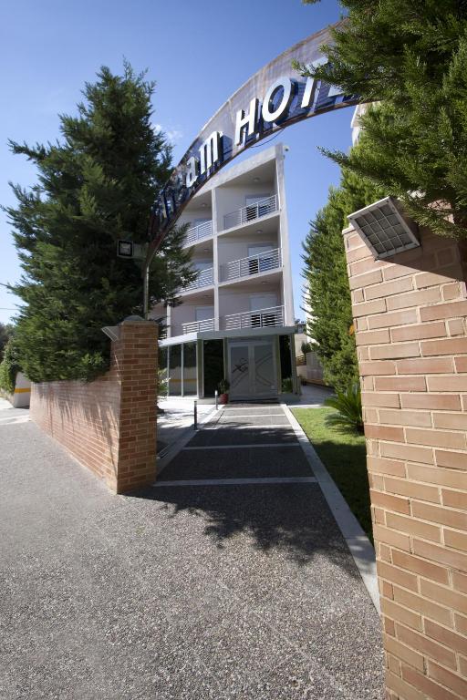 Budova, kde se hodinový hotel nachází