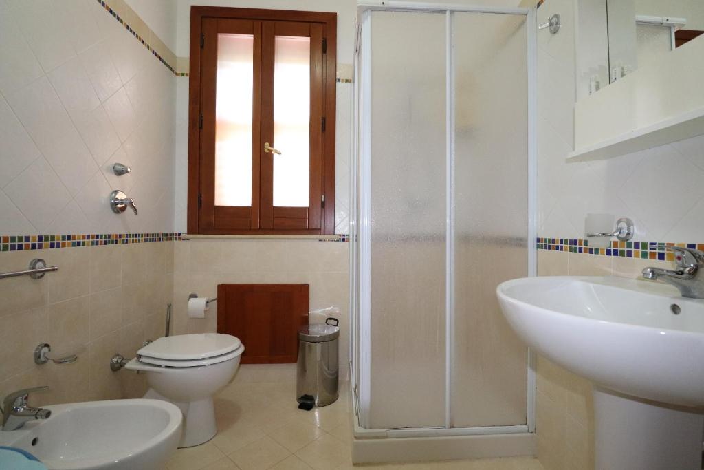 Kúpeľňa v ubytovaní casa Vincenzo
