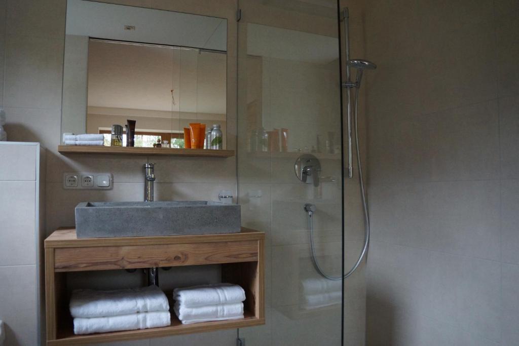 Kúpeľňa v ubytovaní Appartement Romy