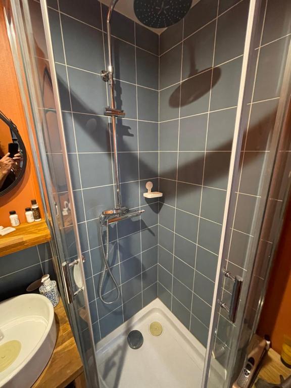 Koupelna v ubytování chambre d hôtes