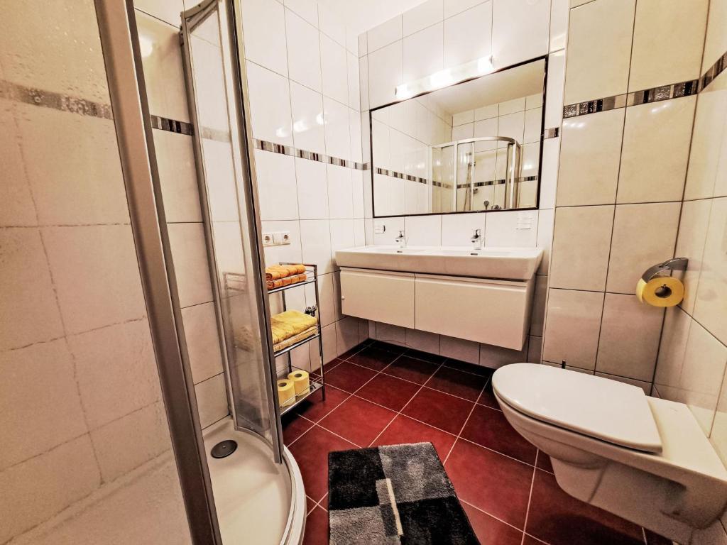 Kúpeľňa v ubytovaní Apartment Regina by Interhome