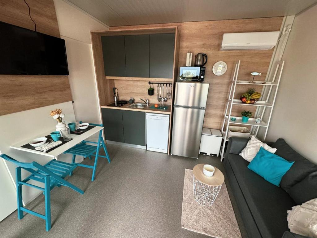 Köök või kööginurk majutusasutuses Mobile Home Marea