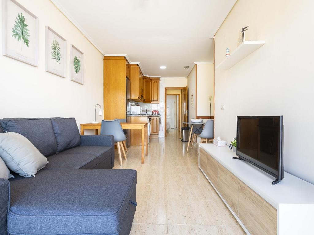 A kitchen or kitchenette at Apartment Grimaca-2 by Interhome