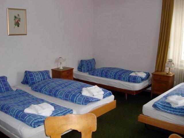 Postel nebo postele na pokoji v ubytování Hotel Quellenhof