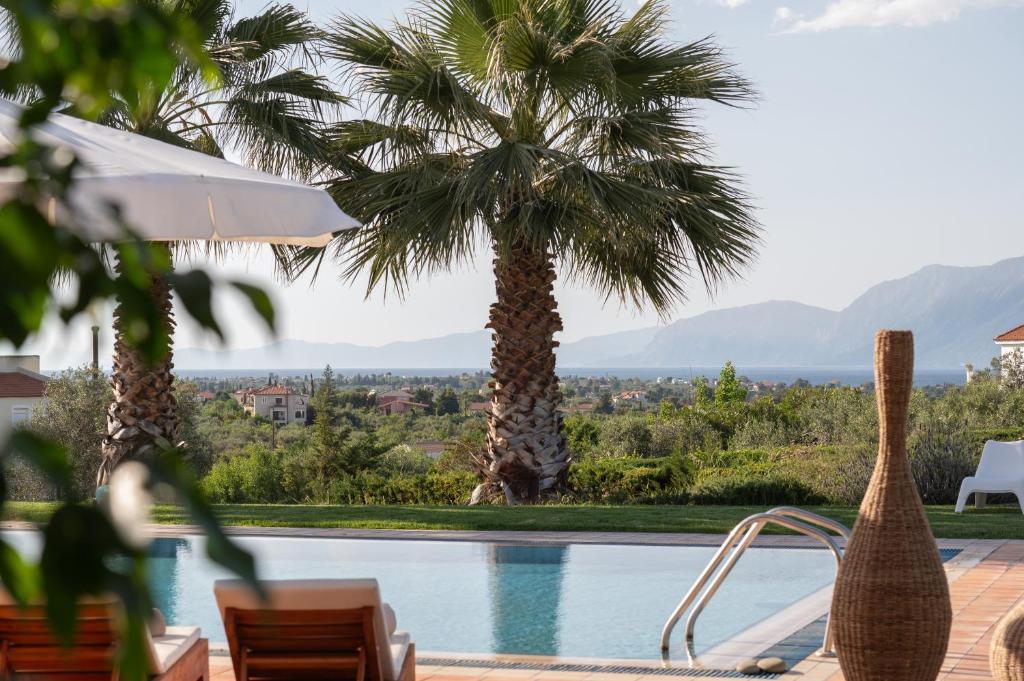 Příroda nedaleko vily